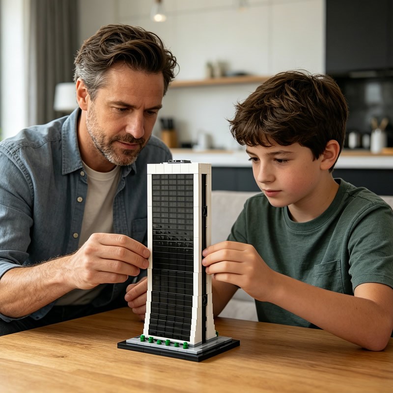 Kids Toys Nyc - Solow New York Manhattan Skyscraper Bausteine