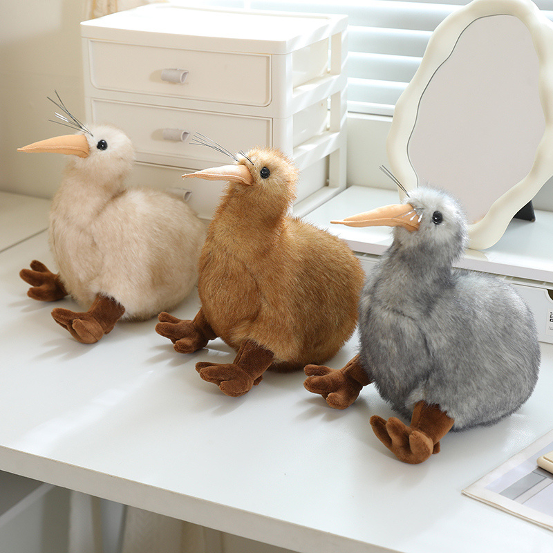 Kids Toys New Zealand - 20/30CM Niedliches Lebensechtes Kiwi-Vogel-Plüschtier Weiches Kissen