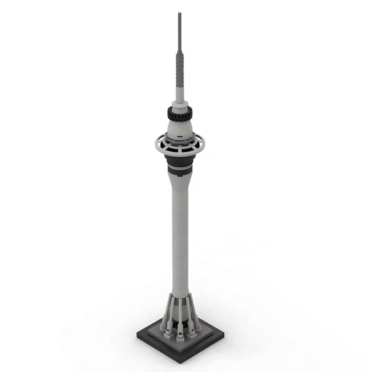 Kids Toys New Zealand - MOC Berühmte Stadt Iandmark Architektur Neuseeland