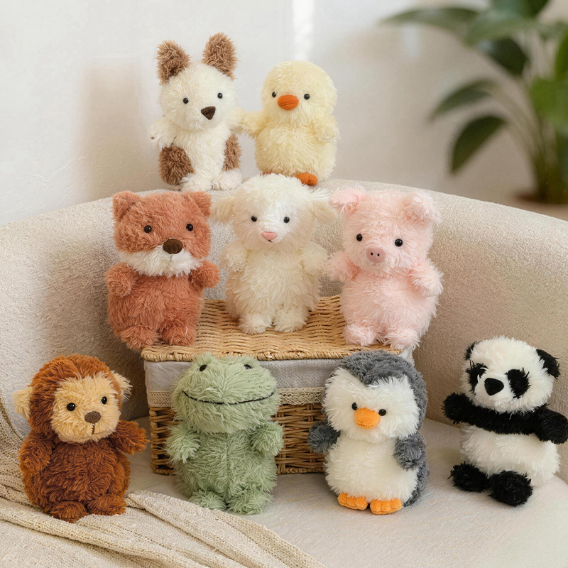Unicorn Stuffed Toy - 20cm Niedliche Tier-Plüschtiere: Flauschige Panda-, Einhorn-,