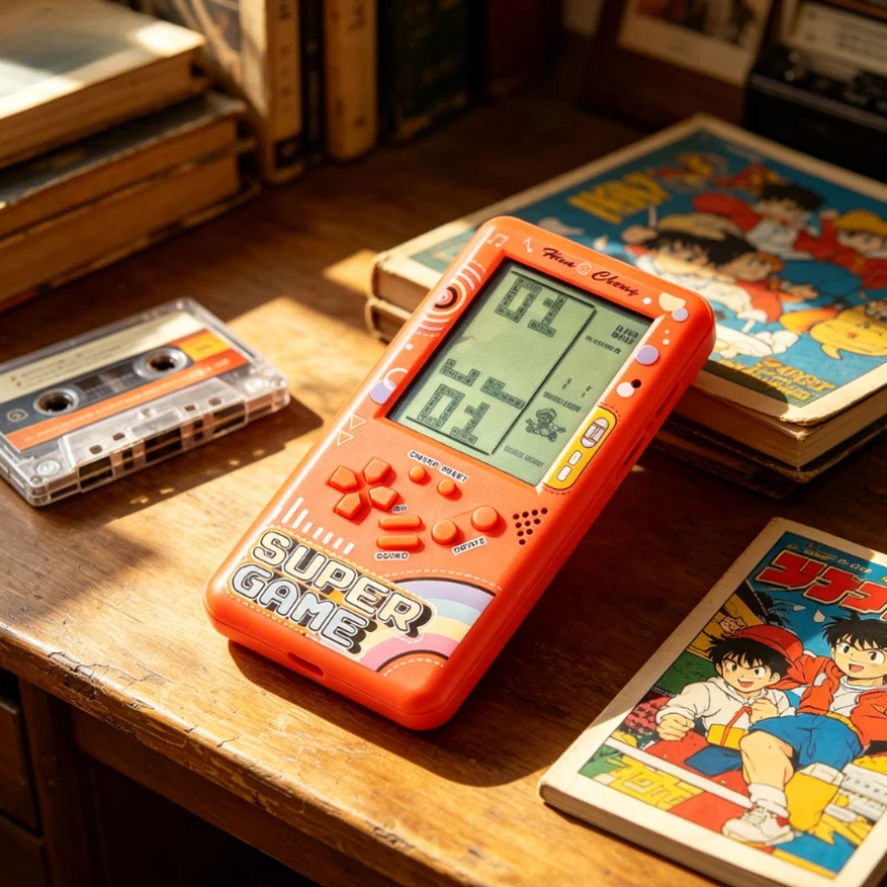 Kids Xbox Toys - Klassisches Brick-Game Handheld-Spielgerät Elektronische Spielkonsole Nostalgisches