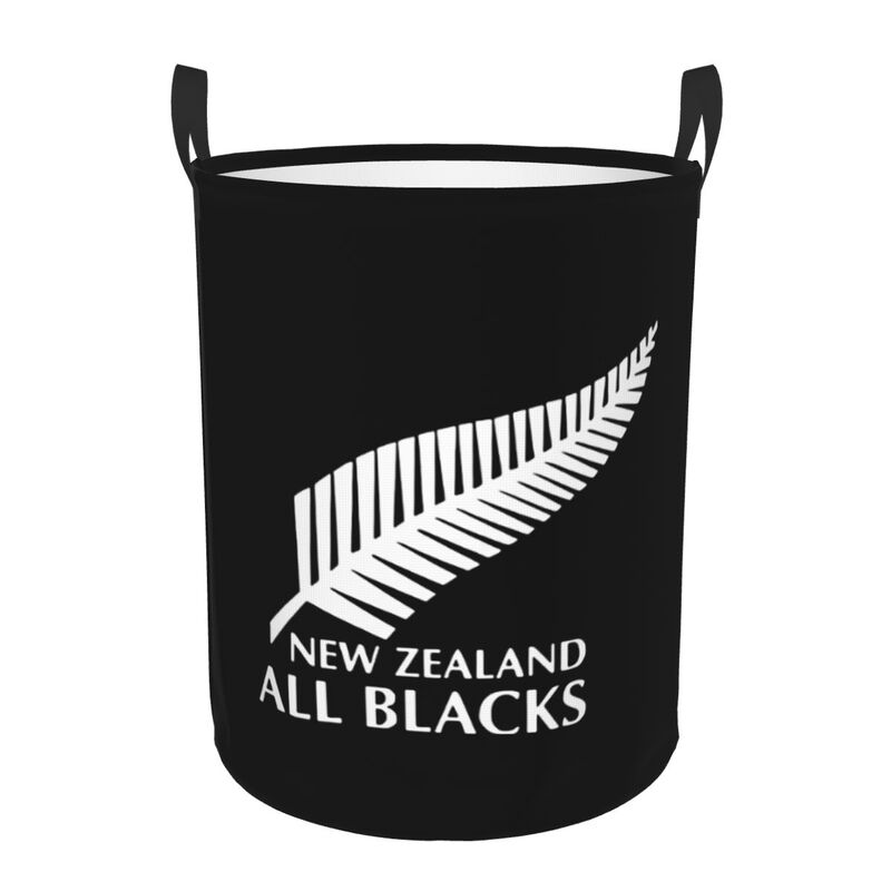 Kids Toys New Zealand - Neuseeland All Blacks Wäschekorb, faltbarer Wäschekorb
