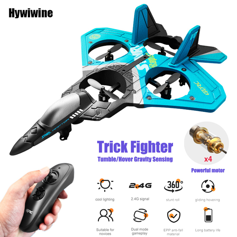 Kids Toys Under 300 - RC Flugzeug Fernbedienung Flugzeug 2,4G Schwerkraft
