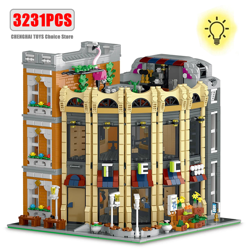 Kids Toys In Store - 3231PCS Kreative Expert MOC Runde Ecke