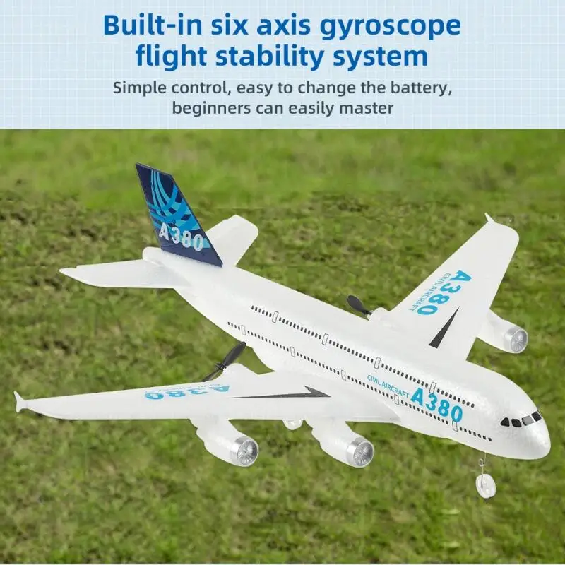 2,4G RC A380 Schaum Flugzeug G – Kid Toys And More Bewertung und Preis