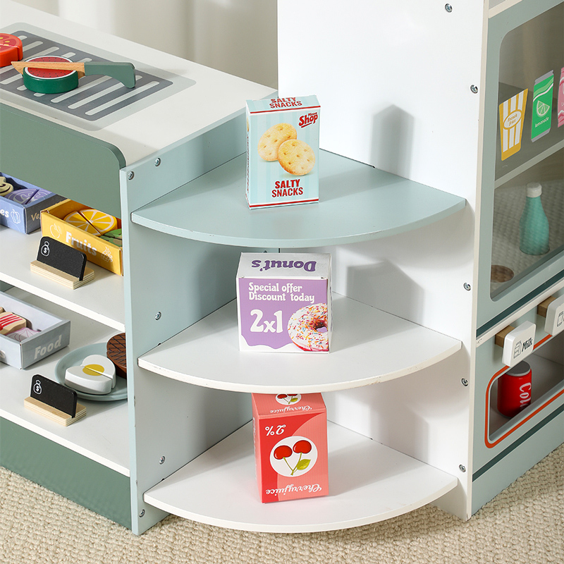 Kinder-Holz-Supermarkt-Spielse – Kids Toys In Store Bewertung und Preis
