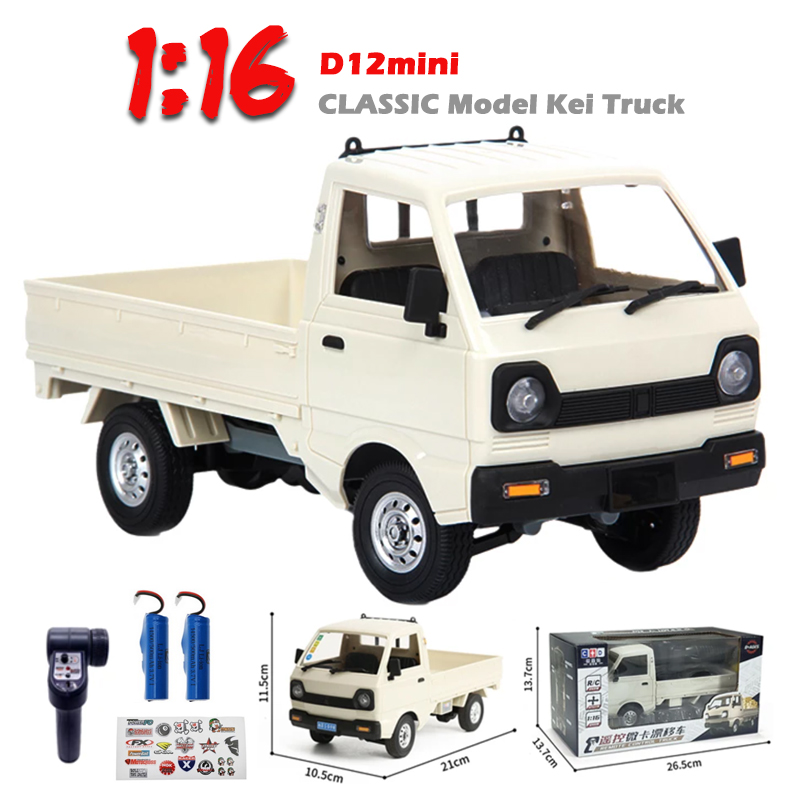 WPL D12 Mini 1:16 RC Auto 2,4G – Kid Toys And More Bewertung und Preis