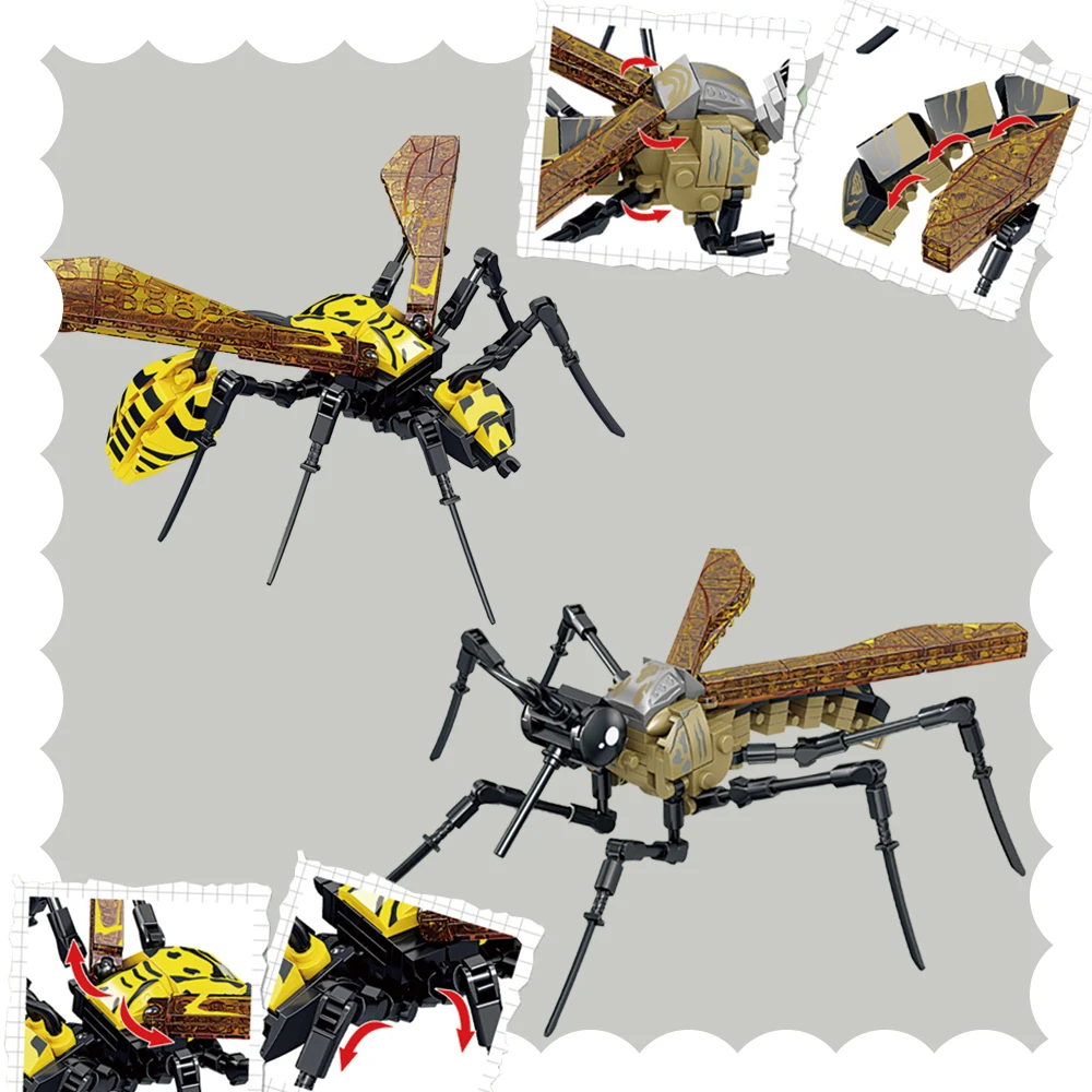 Mücken-Insekten-Bausteine-Spie – Kid Toys And More Bewertung und Preis