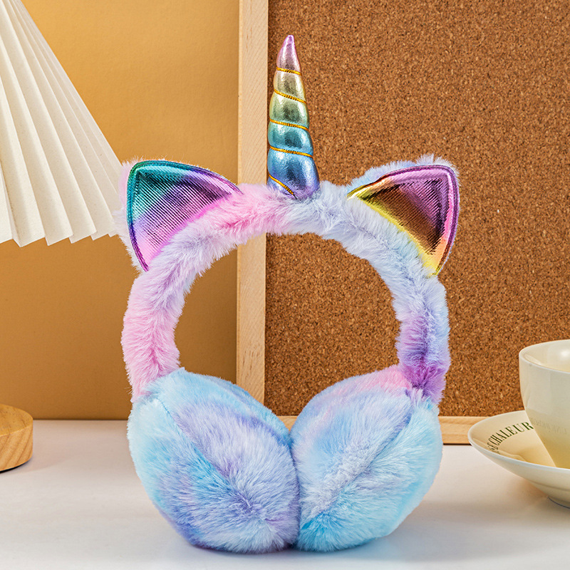 Bunte Einhorn-Ohrenschützer au – Unicorn Stuffed Toy Bewertung und Preis