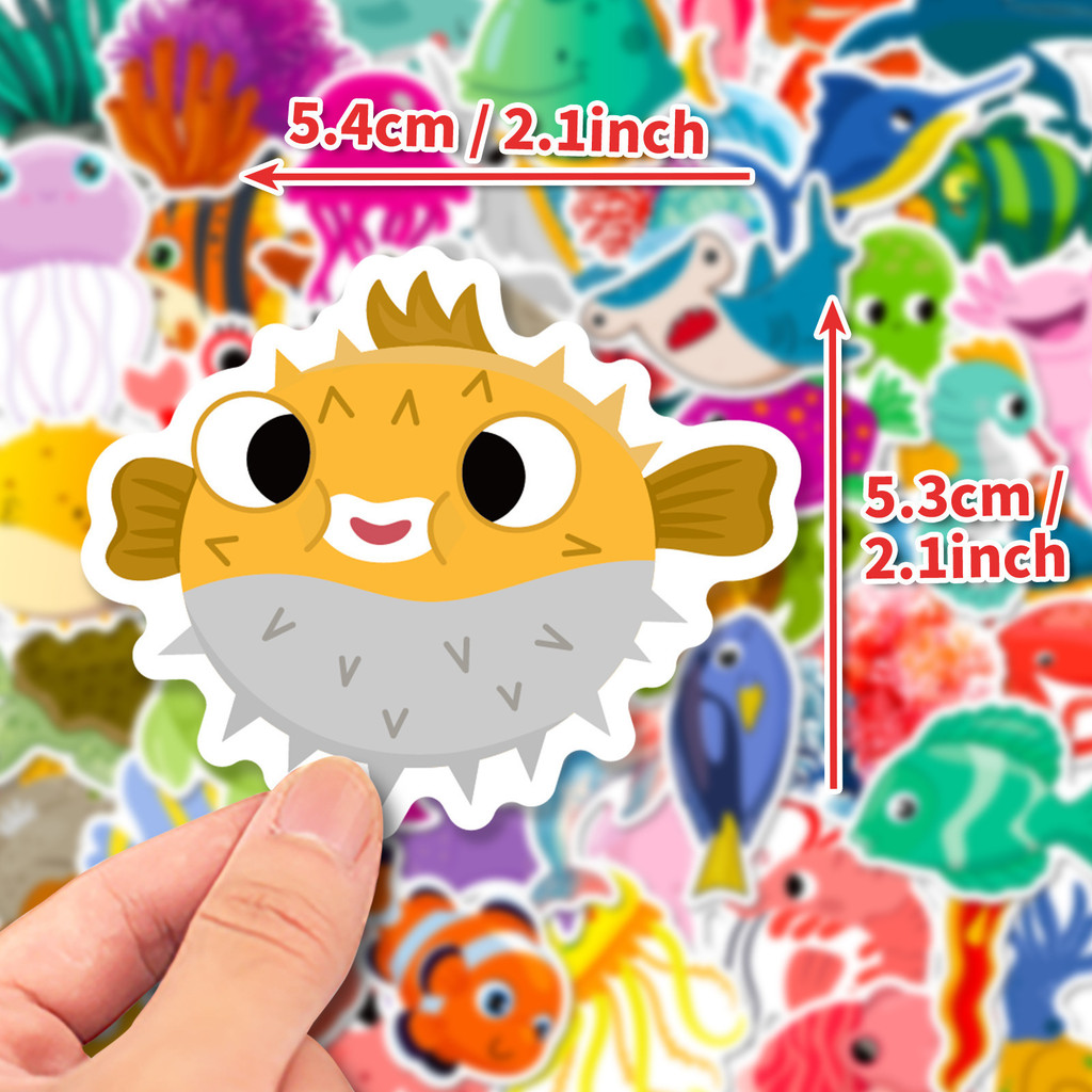 50 Stück Meereslebewesen-Aufkl – Kids Toys In Store Bewertung und Preis