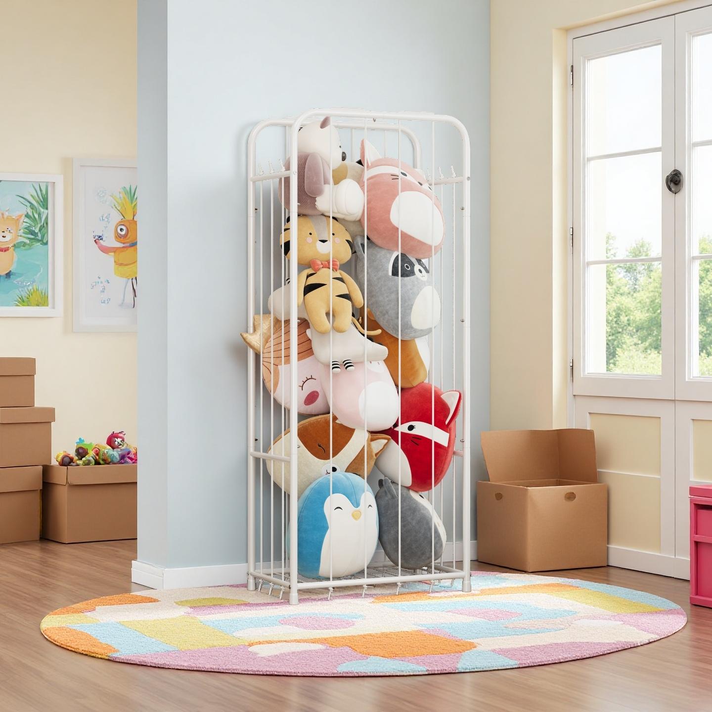 Vertikaler Stofftier-Aufbewahr – Kids Toys Animal Bewertung und Preis